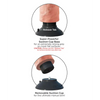 King Cock 7’’ Vibrating Cock w/Balls - Flesh - Dongs & Dildos