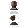 King Cock 8’’ Vibrating Cock - Brown - Dongs & Dildos