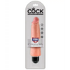 King Cock 8’’ Vibrating Stiffy - Flesh - Vibrators