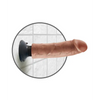 King Cock 8’’ Vibrating Cock - Tan - Vibrators