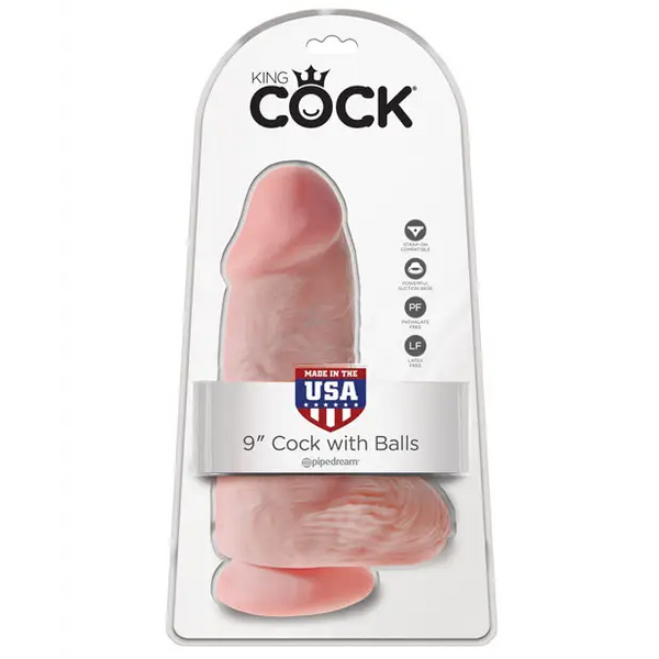 King Cock 9’’ Chubby - Flesh - Dongs & Dildos