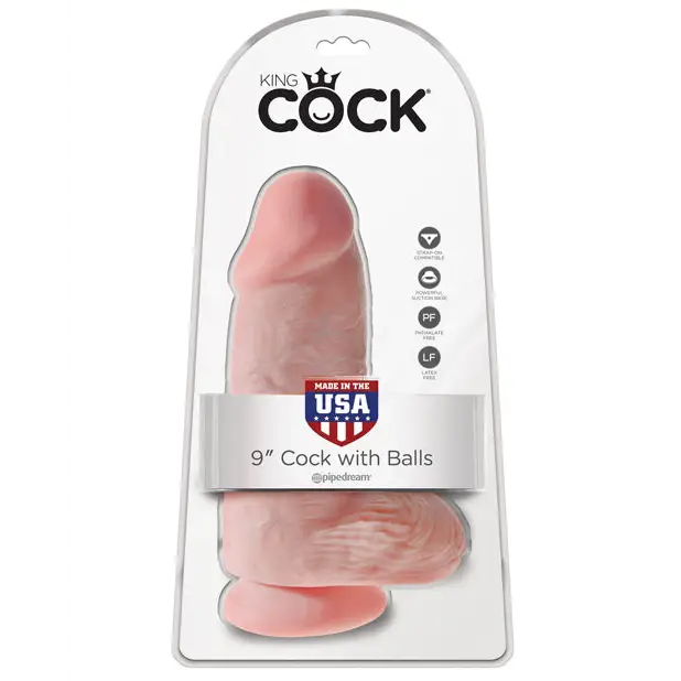 King Cock 9’’ Chubby - Flesh - Dongs & Dildos