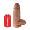 King Cock 9’’ Chubby - Tan - Dongs & Dildos