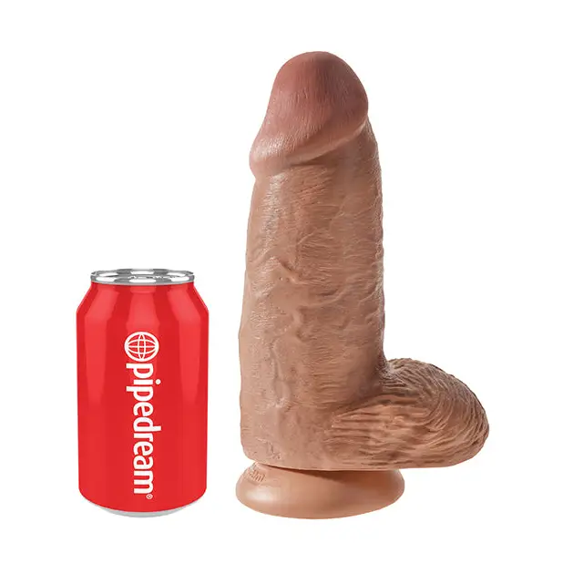 King Cock 9’’ Chubby - Tan - Dongs & Dildos