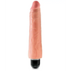King Cock 9’’ Vibrating Stiffy - Flesh - Vibrators