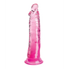 King Cock Clear 8’’ Cock - Pink - Dongs & Dildos