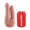 King Cock Double Penetrator - Flesh - Dongs & Dildos