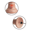 King Cock Elite 6’’ Dual Density Vibrating Silicone Cock - Light - Vibrators