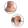 King Cock Elite 8’’ Dual Density Vibrating Silicone Cock - Light - Vibrators
