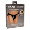 King Cock Elite Beginner’s Body Dock Strap On Harness - Black - Strap Ons