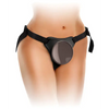 King Cock Elite Comfy Body Dock Strap On Harness - Black - Strap Ons