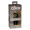 King Cock Elite The Crown Jewels Vibrating Swinging Balls - Black - Penis Enhancement