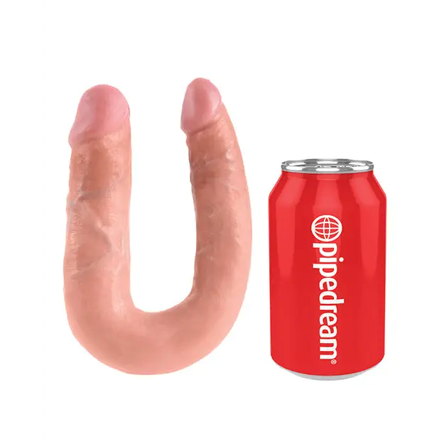 King Cock Medium Double Trouble - Flesh - Dongs & Dildos