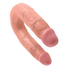 King Cock Medium Double Trouble - Flesh - Dongs & Dildos