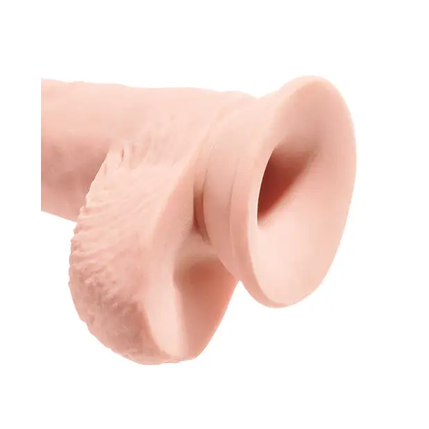 King Cock Plus 10’’ Triple Density Fat Cock w/Balls - Dongs & Dildos