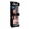 King Cock Plus 10’’ Triple Density Fat Cock w/Balls - Dongs & Dildos