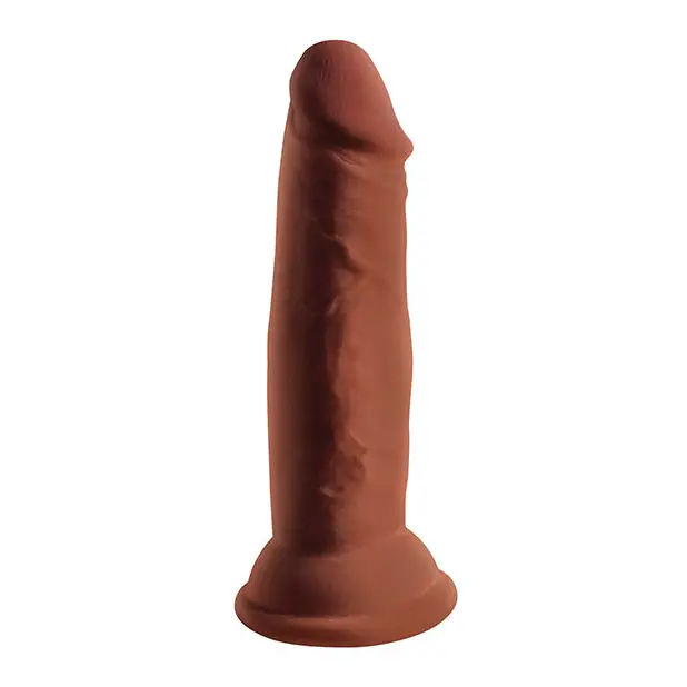 King Cock Plus 6’’ Triple Density Cock - Brown - Dongs & Dildos