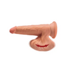 King Cock Plus 7’’ Triple Density Cock w/Swinging Balls - Tan - Dongs & Dildos