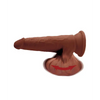 King Cock Plus 8’’ Triple Density Cock w/Swinging Balls - Brown - Dongs & Dildos