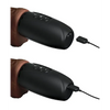King Cock Plus Thrusting Warming & Vibrating 7.5’’ Triple Threat Dong - Brown - Vibrators