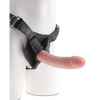 King Cock Strap On Harness w/8’’ Cock - Flesh - Strap Ons
