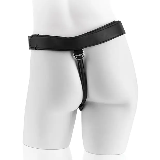 King Cock Strap On Harness w/8’’ Cock - Flesh - Strap Ons