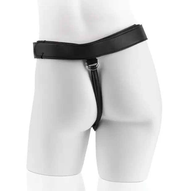 King Cock Strap-On Harness w/8’’ Cock - Tan - Strap Ons