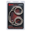 Kink Hogtie Bind & Tie Wrist or Ankle Cuffs - Natural 6 mm Hemp - Bondage Blindfolds & Restraints