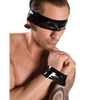 KinkLab Bondage Tape - Black - Bondage Blindfolds & Restraints