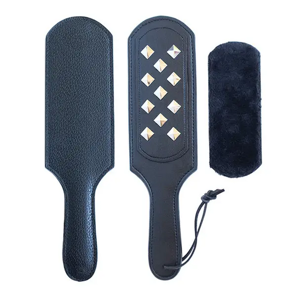 Kinklab Panamorphic 3 in 1 Paddle - Black - Bondage Blindfolds & Restraints