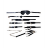 Kinky BDSM Kit 5 Piece Bondage Set - Black