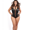 Kitten Jacqueline Teddy Black QN - Lingerie - Plus/Queen - Packaged
