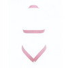 Kitten Obsession Strappy Open Cup Teddy Pink O/S - Lingerie - Packaged