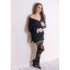 Kix’ies Jackie Ballet Thigh High Black - Lingerie - Packaged