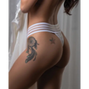 Kix’ies Signature Panty White SM - Lingerie - Packaged