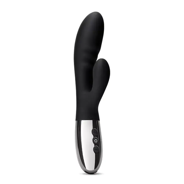 Le Wand BLEND Double Motor Rabbit Rechargeable Vibrator - Black - Vibrators