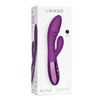 Le Wand BLEND Double Motor Rabbit Rechargeable Vibrator - Cherry - Vibrators