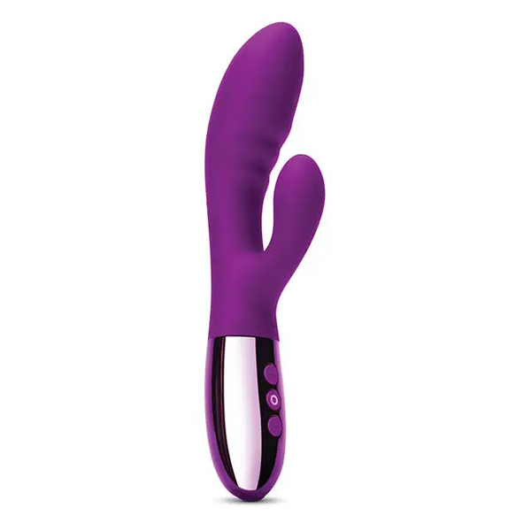 Le Wand BLEND Double Motor Rabbit Rechargeable Vibrator - Cherry - Vibrators