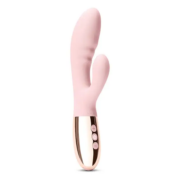 Le Wand BLEND Double Motor Rabbit Rechargeable Vibrator - Rose Gold - Vibrators