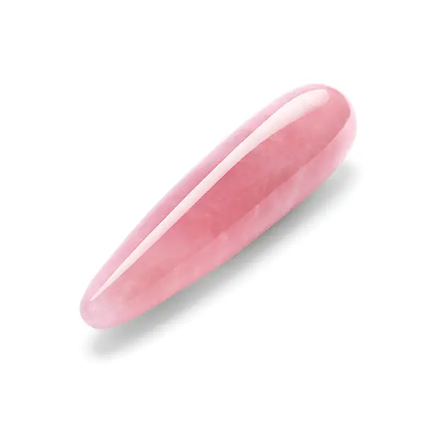 Le Wand Crystal Wand - Rose Quartz - Dongs & Dildos