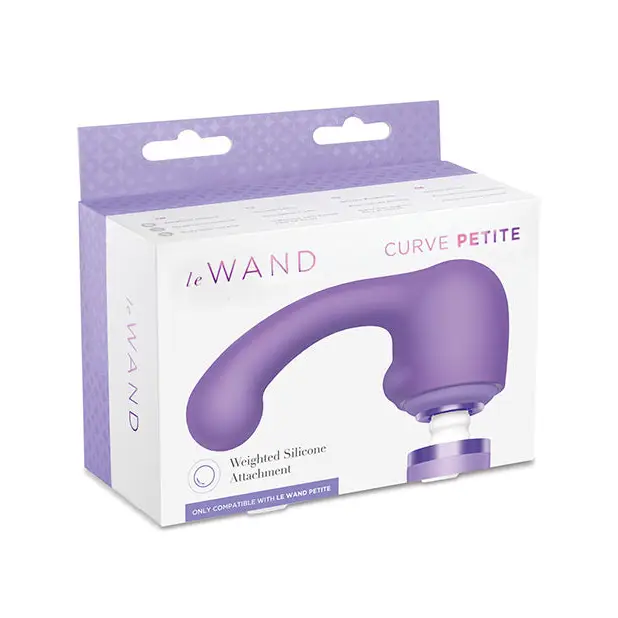 Le Wand Curve Petite Weighted Silicone Attachment - Massage Products