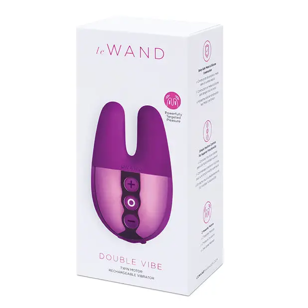 Le Wand Double Vibe - Cherry - Stimulators