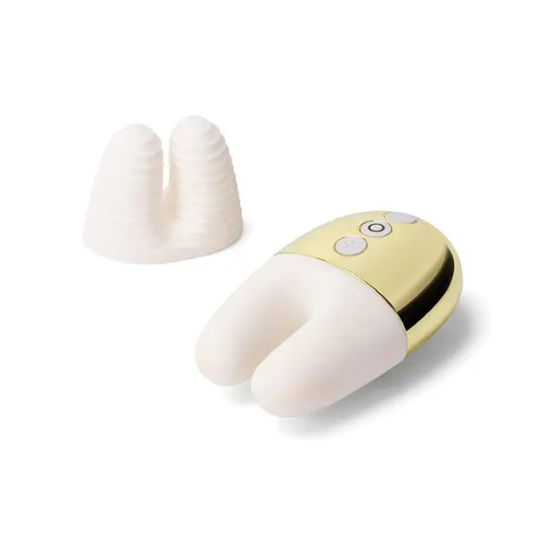 Le Wand Double Vibe - White Gold - Stimulators