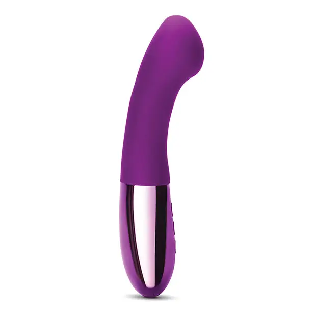 Le Wand GEE G-Spot Targeting Rechargeable Vibrator - Cherry - Vibrators