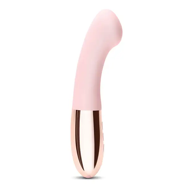 Le Wand GEE G-Spot Targeting Rechargeable Vibrator - Rose Gold - Vibrators