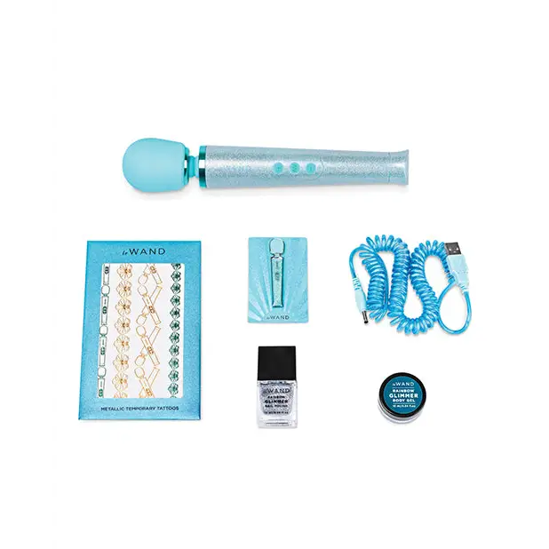 Le Wand Petite All That Glimmers Limited Edition Set - Blue - Massage Products