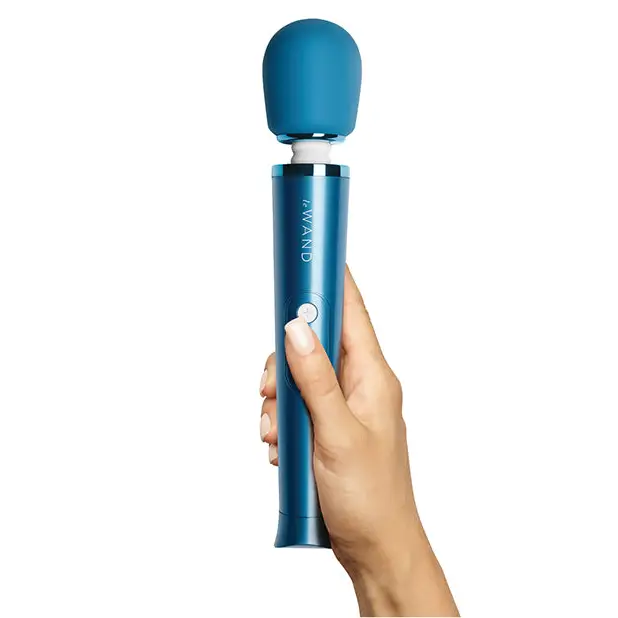 Le Wand Petite Rechargeable Massager - Blue - Massage Products