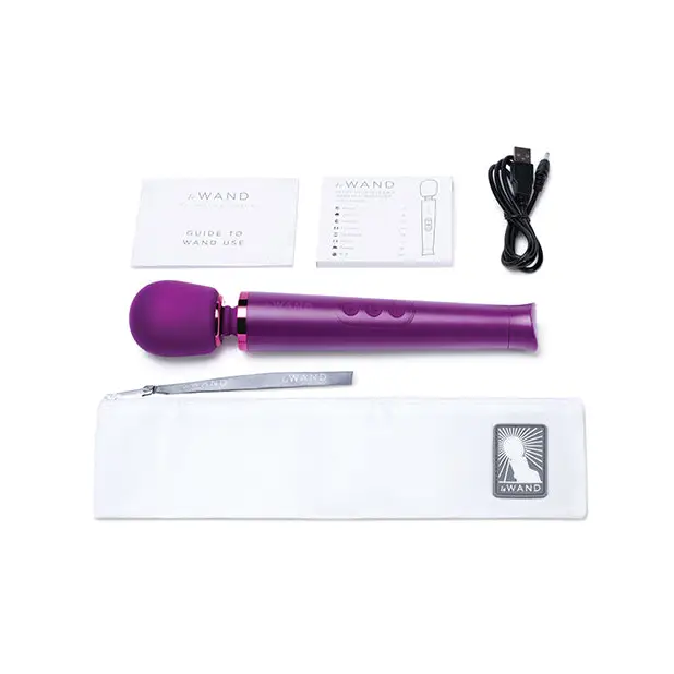 Le Wand Petite Rechargeable Massager - Cherry - Massage Products