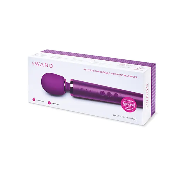 Le Wand Petite Rechargeable Massager - Cherry - Massage Products