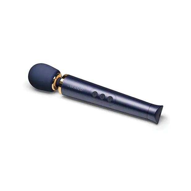 Le Wand Petite Rechargeable Vibrating Massager - Navy - Massage Products